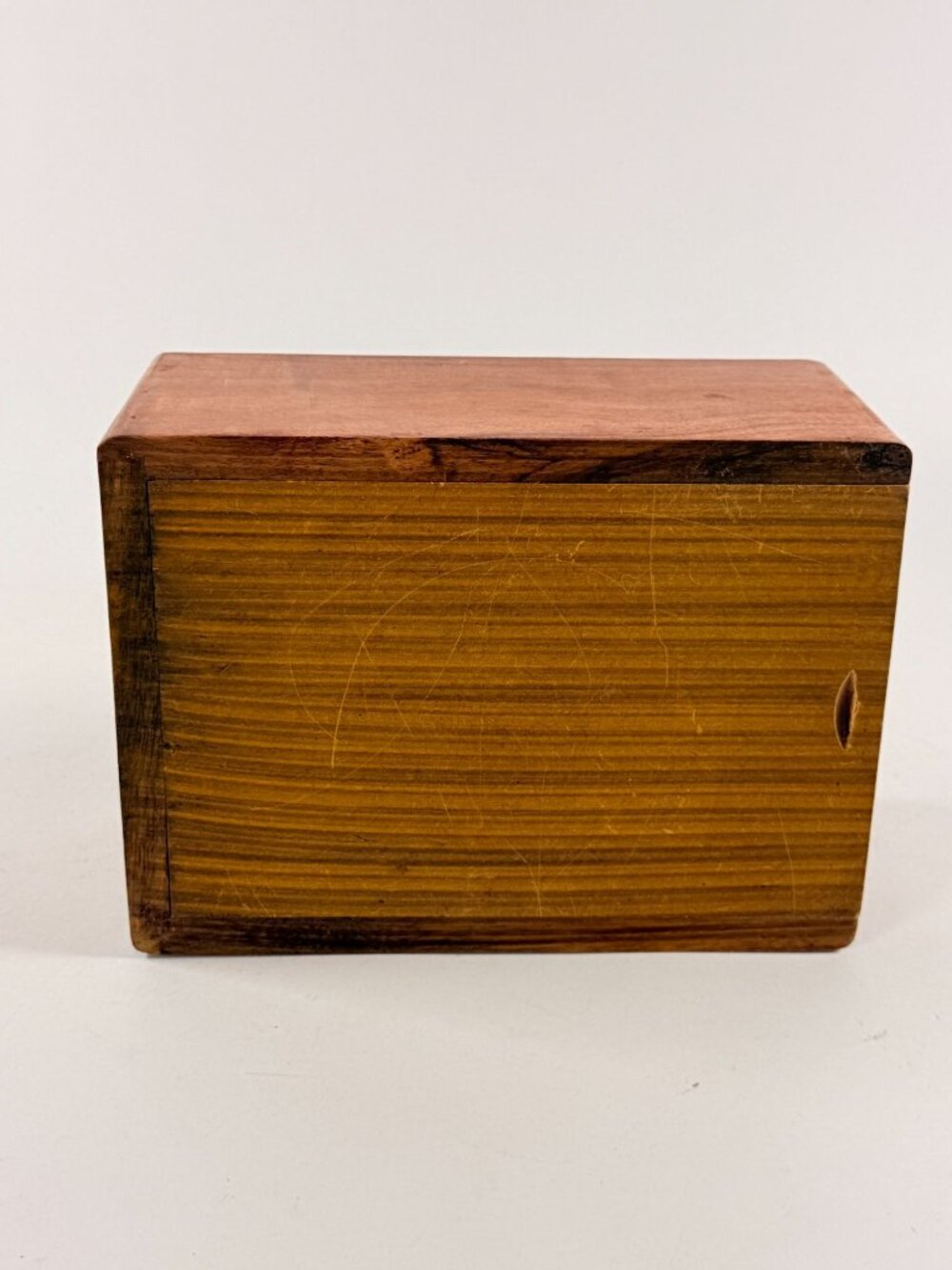 Vintage Tree of Life Wooden Hand Carved Urn Box India 7.5 x 5.5 x 3.5 - Picture 4 of 10